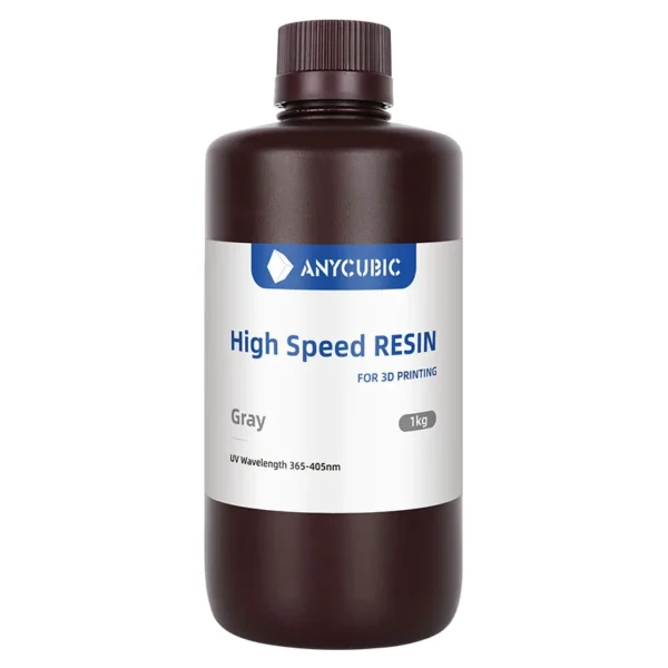 Resina Alta Velocidad Gris Anycubic 1kg