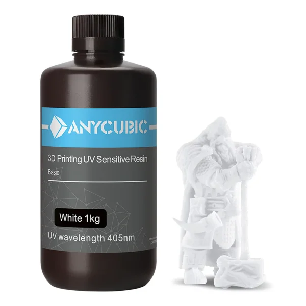 Resina Estandar Blanca Anycubic 1Kg